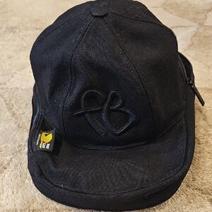 Vintage 2000 Fubu Sport Detachable Hat Sak Black Hat Suitcase Luggage Rare